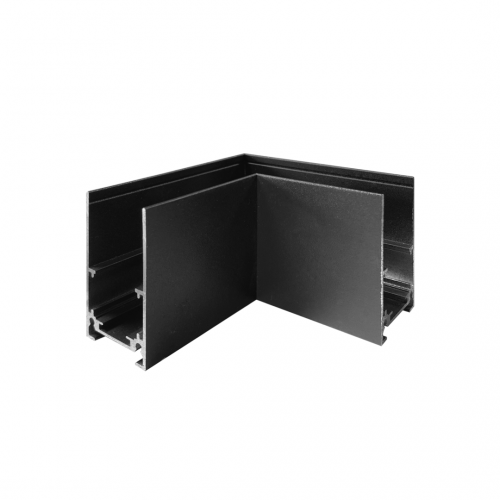 Соединитель магнитного шинопровода L-образный TRK005M чёрный