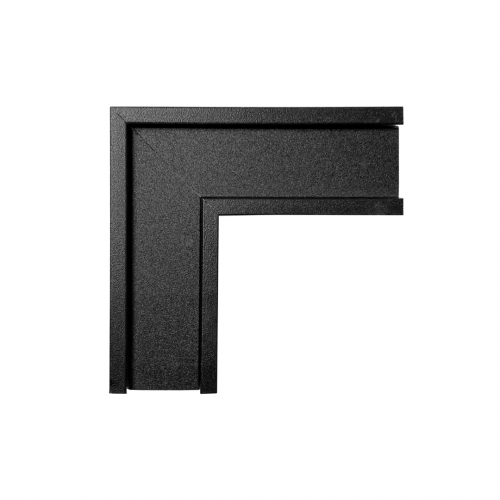 Соединитель магнитного шинопровода L-образный TRK005M чёрный