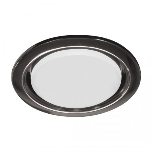 Светильник встраиваемый декоративный BMG53 чёрный хром