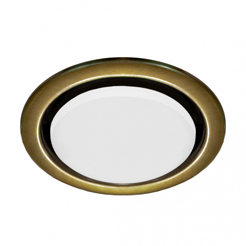 Светильник встраиваемый декоративный BMG53 бронза