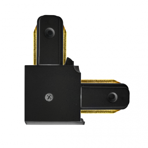 Соединитель шинопровода L-образный TRK001 чёрный