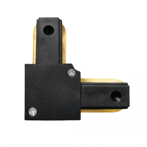 Соединитель шинопровода L-образный TRK002 чёрный