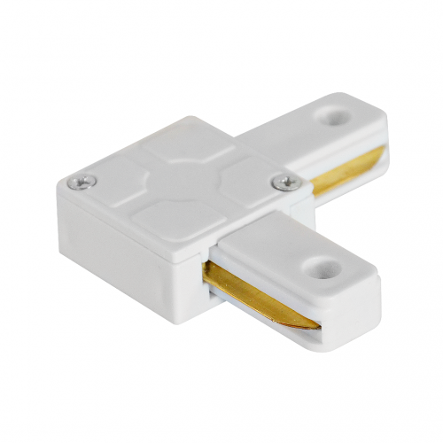 Соединитель шинопровода L-образный TRK002 белый