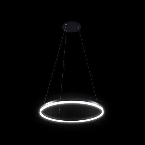 Энергосберегающий светодиодный подвесной интеллектуальный светильник LD204/1 SV 46W чёрный