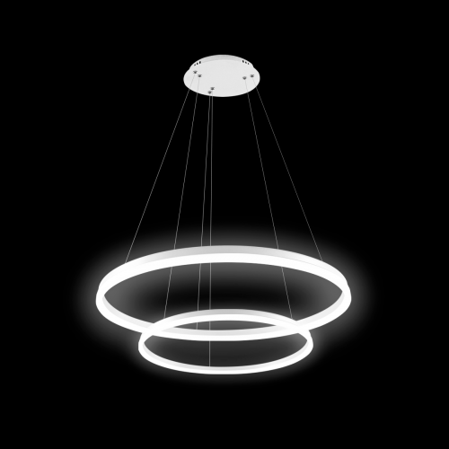 Энергосберегающий светодиодный подвесной интеллектуальный светильник LD204/2 SV 116W белый