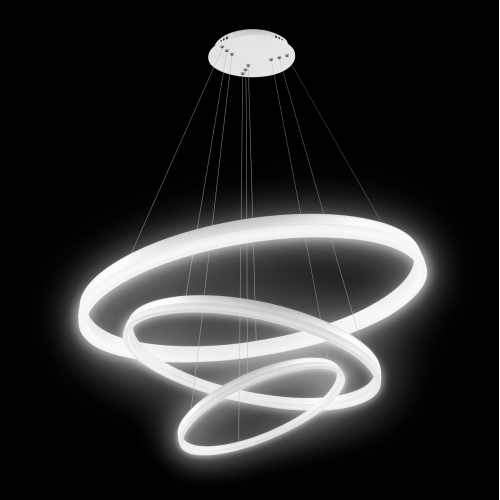 Энергосберегающий светодиодный подвесной интеллектуальный светильник LD204/3 SV 162W белый