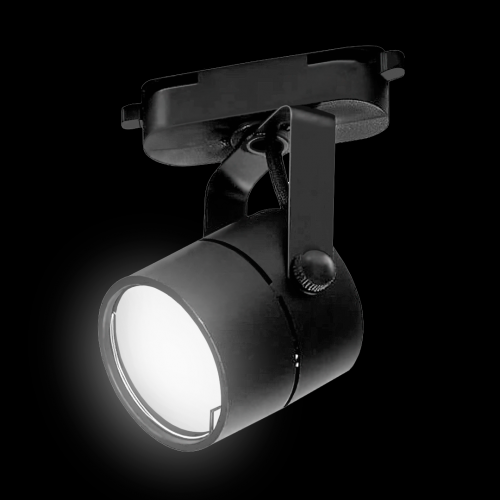 Светильник трековый поворотный SP012 TR чёрный