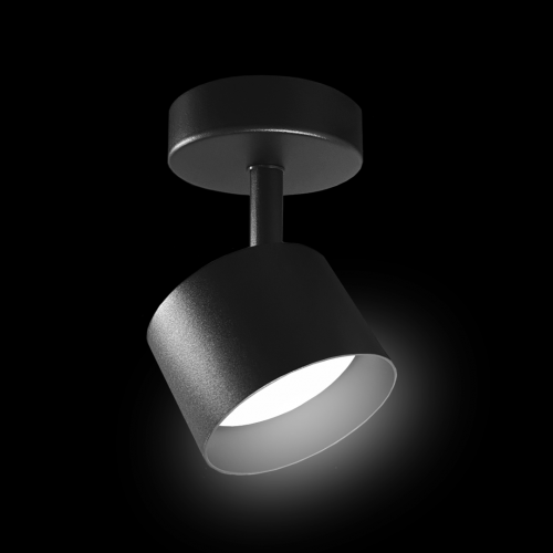 Светильник накладной SP016-1 чёрный