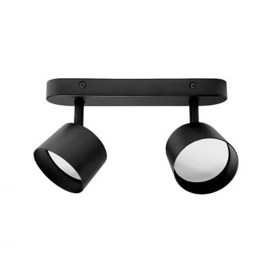 Светильник накладной поворотный SP016-2 чёрный