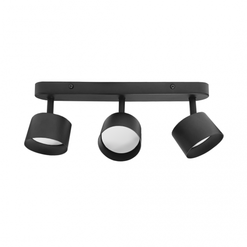 Светильник накладной SP016-3 чёрный