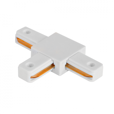 Соединитель шинопровода TRK002 Т-образный белый